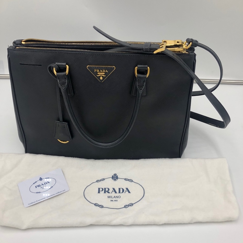 Prada Medium Saffiano Leather Galleria Bag